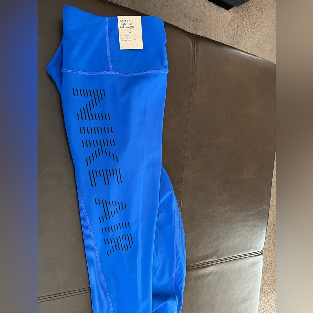 Dodger blue Nike leggings
